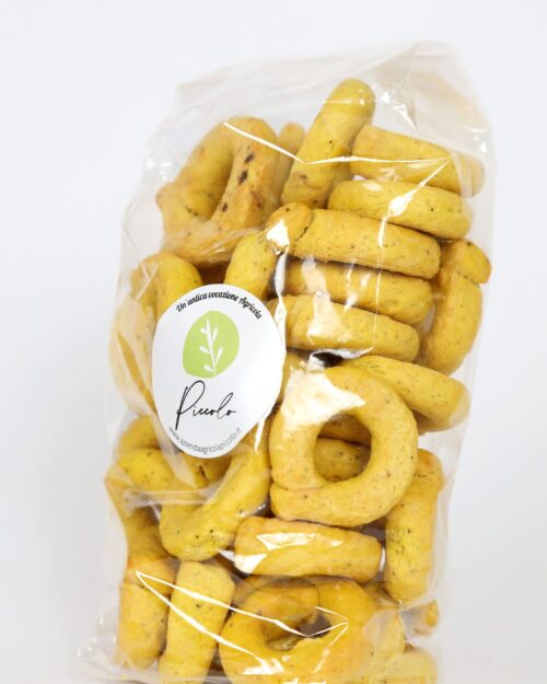 TARALLI ALLA CURCUMA E PEPE NERO-