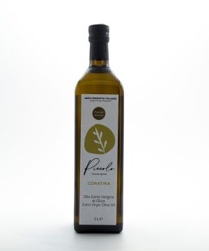 olio extra vergine di oliva coratina - azienda agricola piccolo